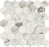 Lumen White, Hexagon, 2, Straight Edge, 