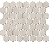 Buff, Hexagon, 1 1/2X1 1/2, Matte