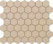 Matte Urban Putty, Hexagon, 1.5, Matte