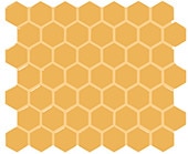 Mustard, Hexagon, 1.5, Glossy