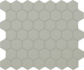 Matte Desert Gray, Hexagon, 1.5, Matte