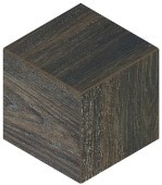 Brazilian Walnut, 3D Cube, 12X12, Matte