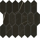 Nero, Linear Hexagon, 2X5, Matte