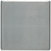 Brushed Stainless Steel, Square, 4X4, Sa