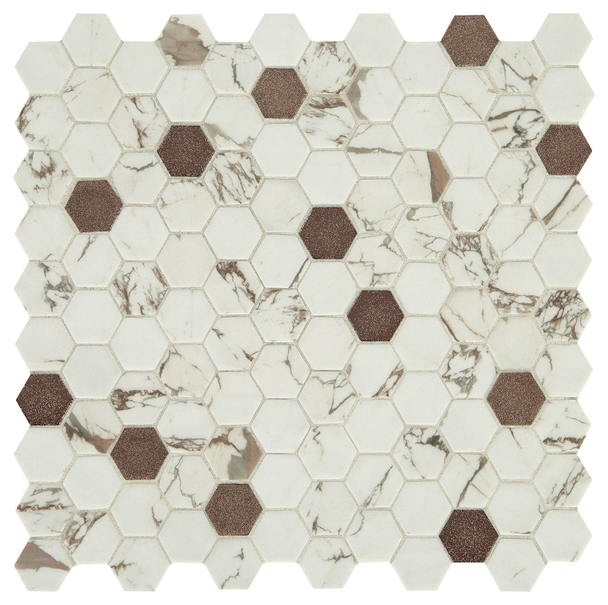 Posh Bronze, Hexagon, 1, Mixed