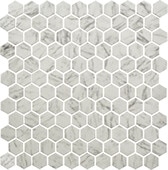 Carrara, Hexagon, 1, Matte