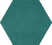 Green, Hexagon, 8 1/2X10, Matte