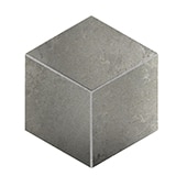 Aluminum, 3D Cube, 12X12, Light Polished