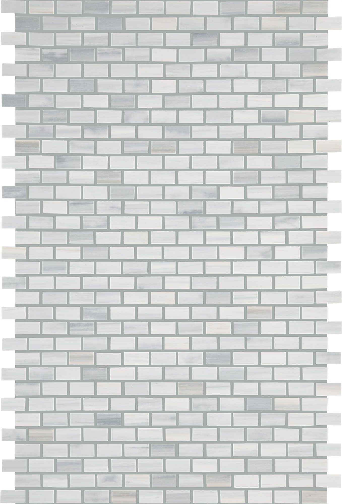 Grey Palissandro, Brick Joint, 1/2X1, St