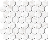 Timeless White, Hexagon, 1.5, Matte