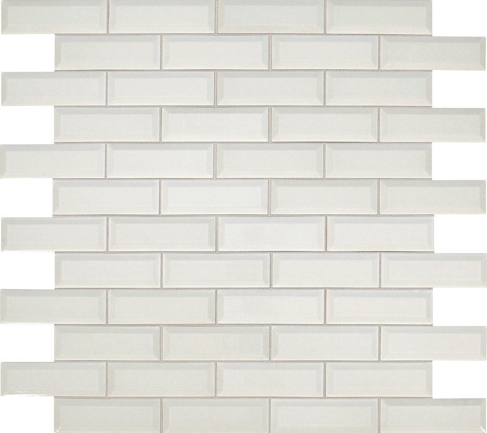 Centennial White, Brick Joint, 2X6, Beve