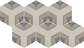 Quilt, Hexagon, 8X9, Matte