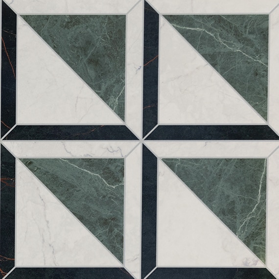 Triangle Multi 24X48 Satin Marble Look | Sovran by Daltile
