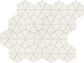 Matte Arctic White, Kaleidoscope, 6X6, M