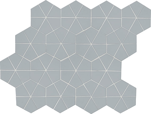 Matte Desert Gray, Kaleidoscope, 6X6, Ma