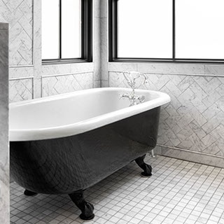 Reproduction clawfoot tub cheap