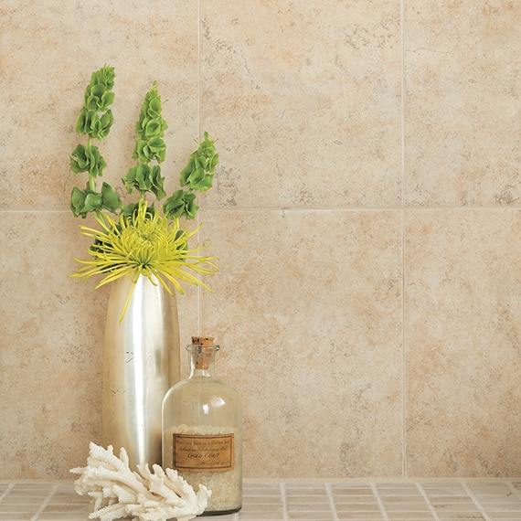 off white tile grout color