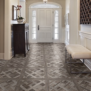 Faux Wood Flooring For Every Space At, Tile Entryway With Wood Floor