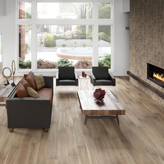Grout For Wood Look Floor Tiles Daltile, How To Install Porcelain Floor Tile That Looks Like Wood Furniture