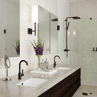 The Best Countertop For Bathroom Vanities Daltile