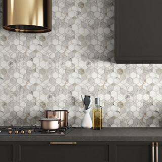 No grout kitchen backsplash
