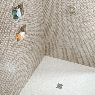 Shower Floor Tile Daltile, Round Tile Shower Floor