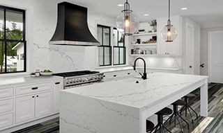 Kitchen Countertops Islands Daltile, How Much Does A Quartz Vanity Top Cost