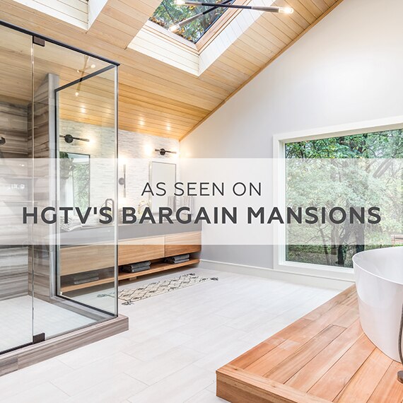 As Seen on HGTV's Bargain Mansions Daltile