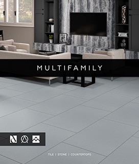 Multifamily - tile stone countertops