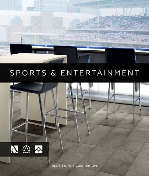 Sports and Entertainment - tile stone countertops