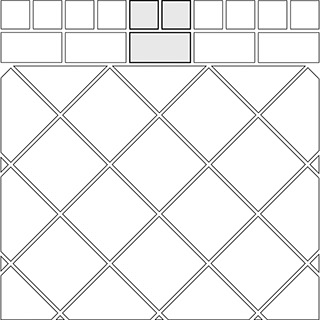 Border Tile Patterns Daltile, How To Install Border Tile