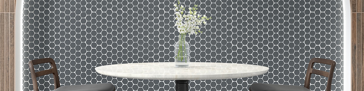 Mohawk® Keystones Desert Gray Speckle 12 x 24 Porcelain Mosaic Tile (2