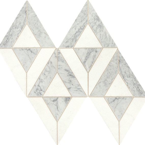 Daltile Mosaic Lavaliere in Radiant LV24