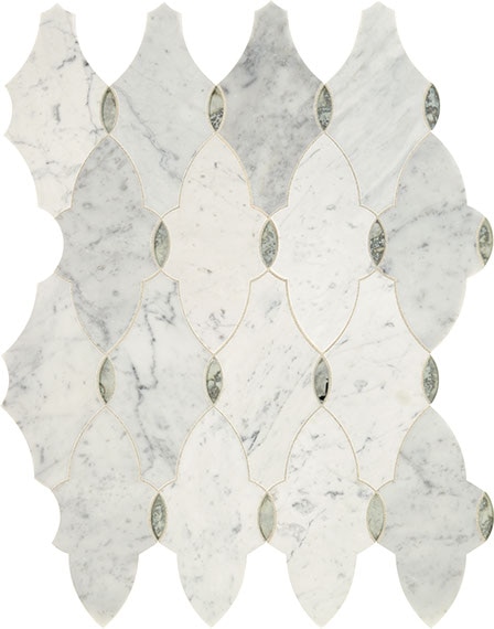 Carrara White/Antique Mirror, Romantique