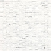 Contempo White, Random Brick-Joint, 3/8,