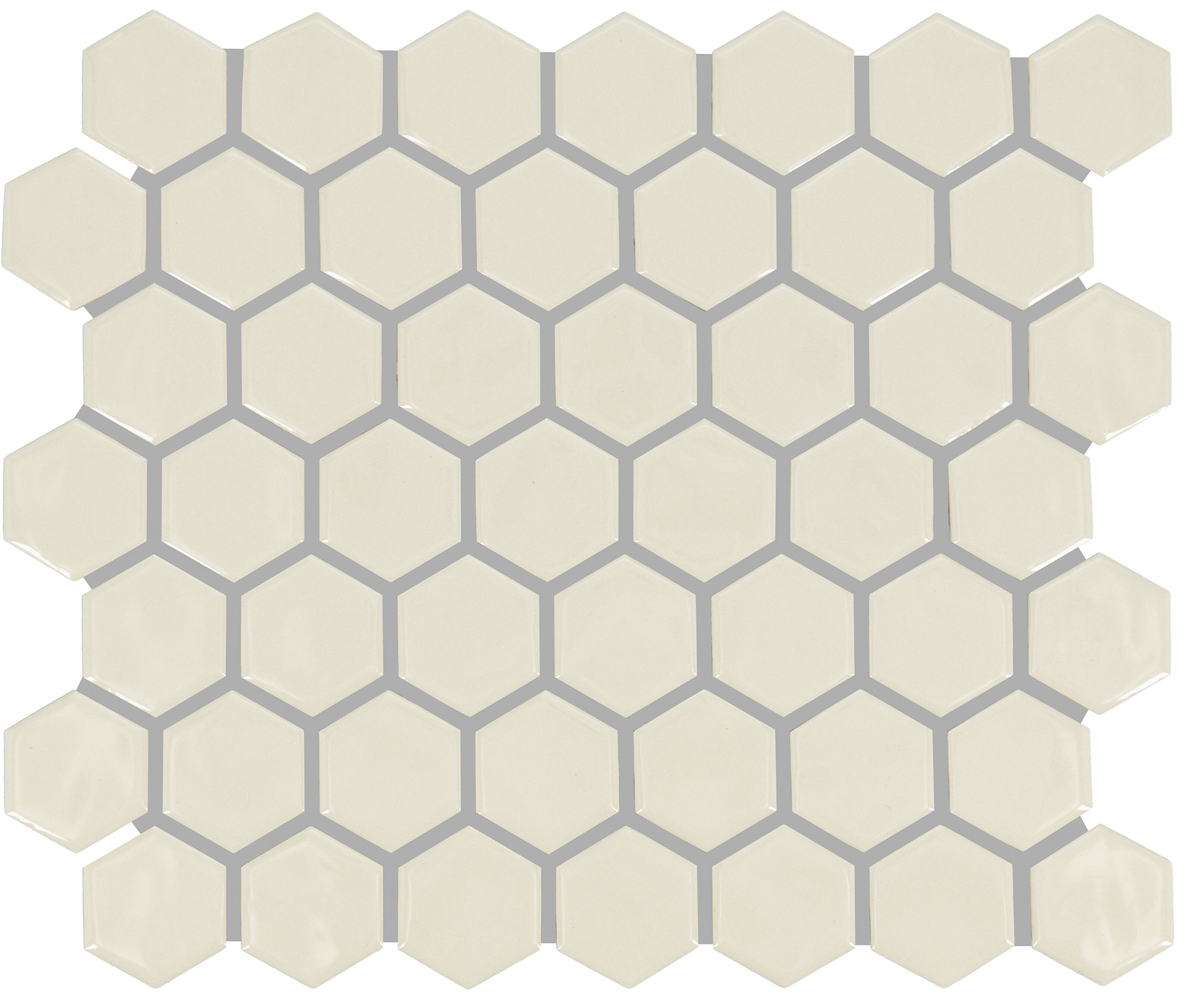 Nordic Sand, Hexagon, 1.5, Glossy