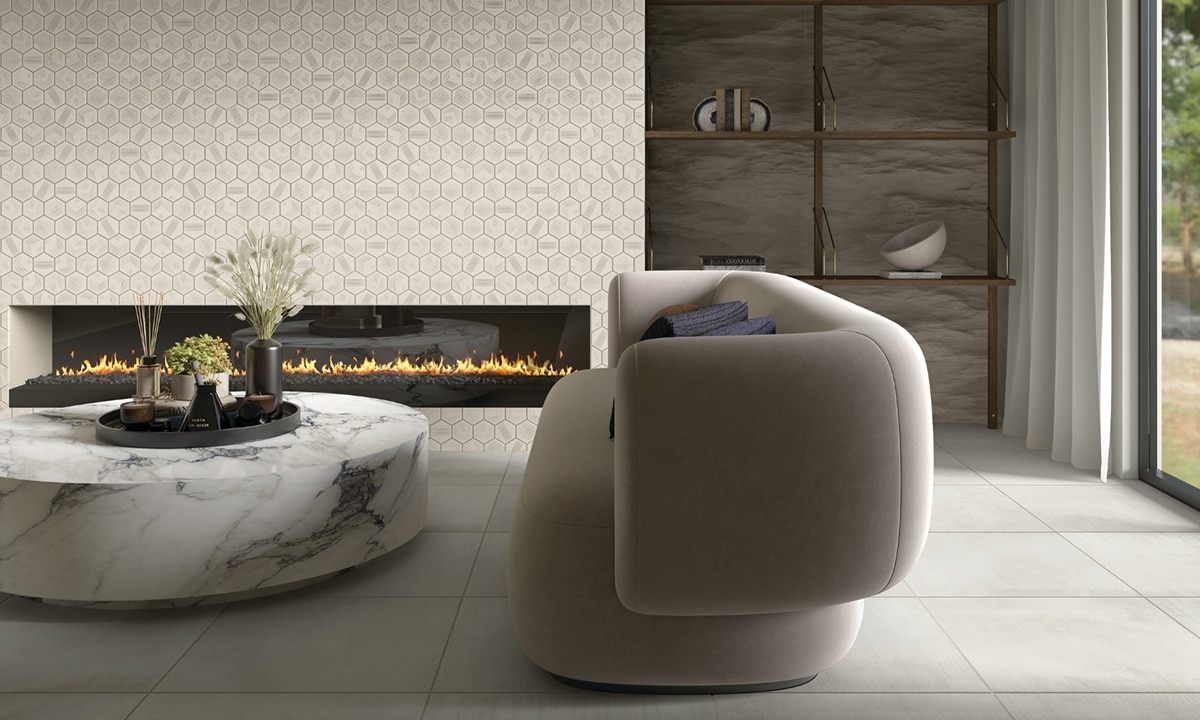 How to Feature Porcelain Floor Tiles in Your Home | Marazzi USA, image size:1200x720