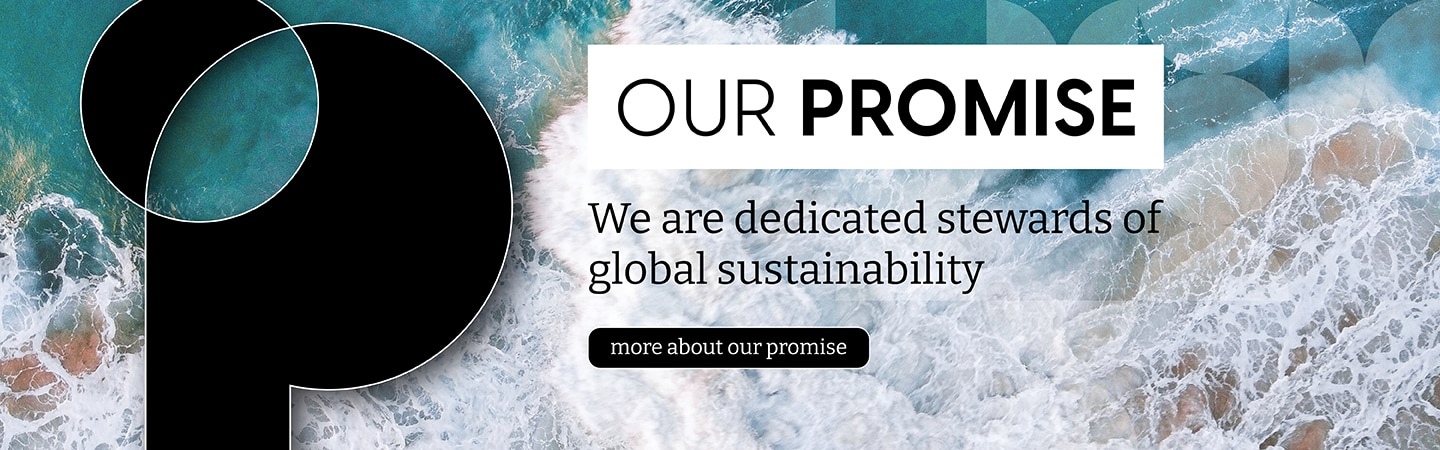 Our Promise We are dedicated stewards of global sustainability