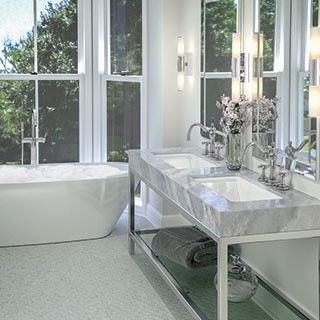 The Best Countertop For Bathroom Vanities Daltile